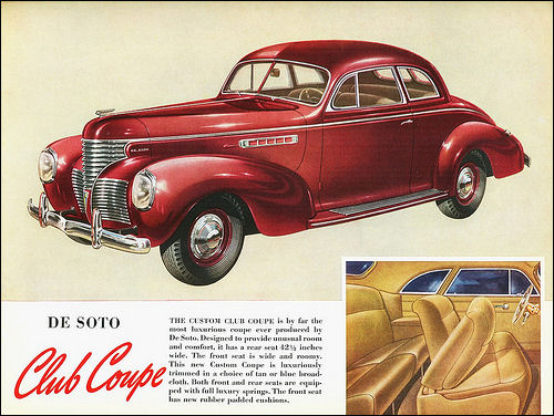1939 De Soto Custom Club Coupe