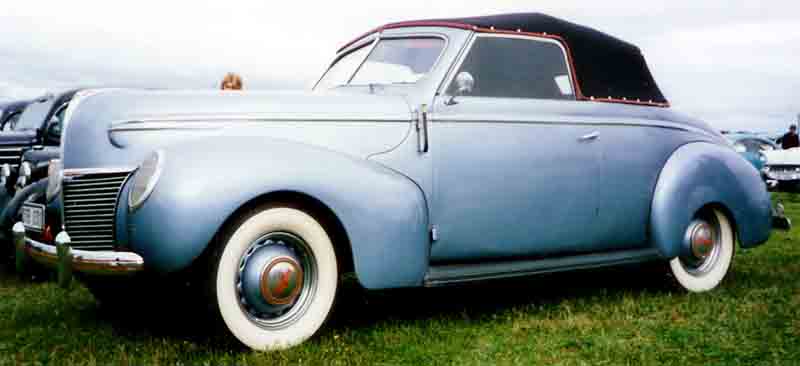 1939 Mercury Series 99A Convertible Coupé