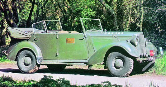 1940 Humber Snipe Mk-II cabriolet