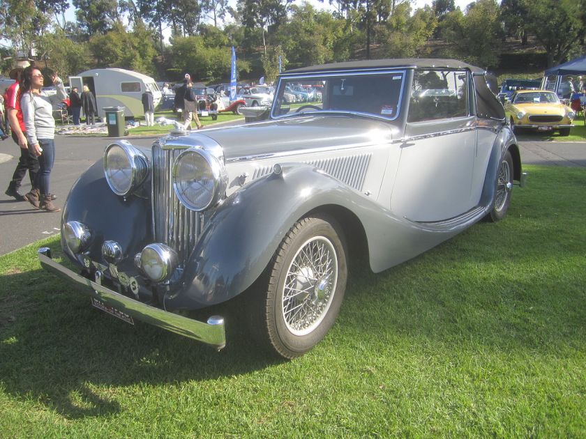 1940 SS Jaguar 3½-litre, 125 hp drophead coupé