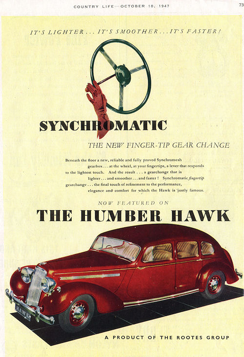 1947 humber hawk october1
