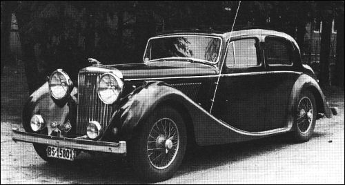 1948 jaguar 3,5 litre saloon