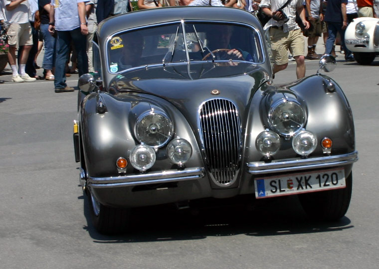 1949 Jaguar XK120 fastest production car in the world in 1949