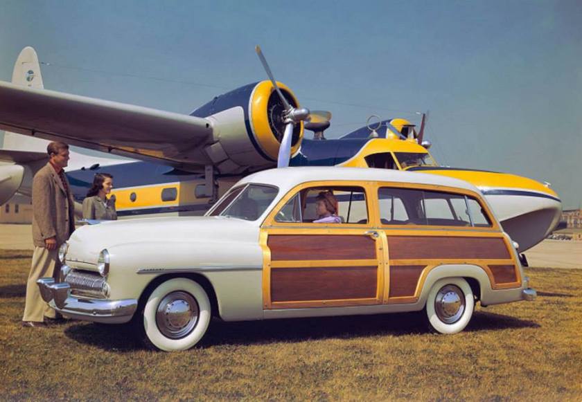 1949, Mercury Woody Wagon ad
