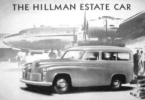 1950 hillman estate