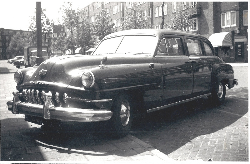1951 De Soto 9-persoons taxi