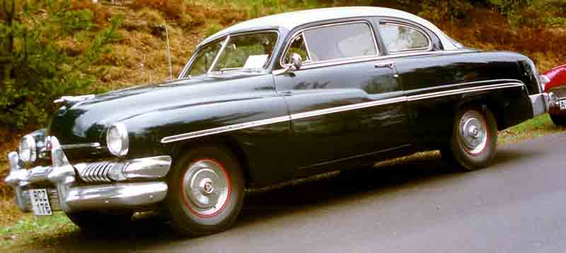 1951 Mercury Eight coupe