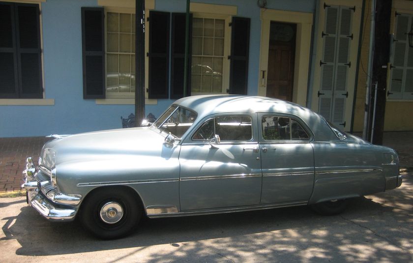 1951 Mercury Eight with suicide doors