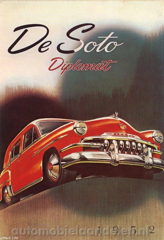 1952 Desoto Diplomat Reklame