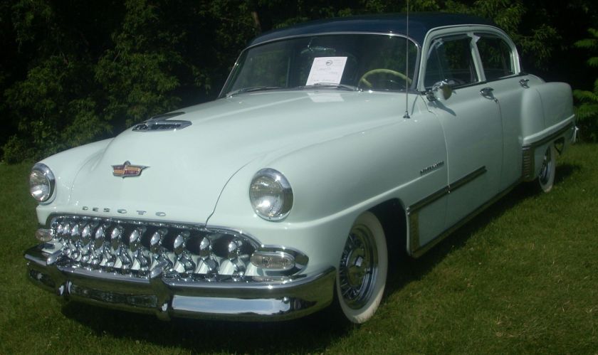 1953 DeSoto Powermaster photographed in Laval, Quebec, Canada