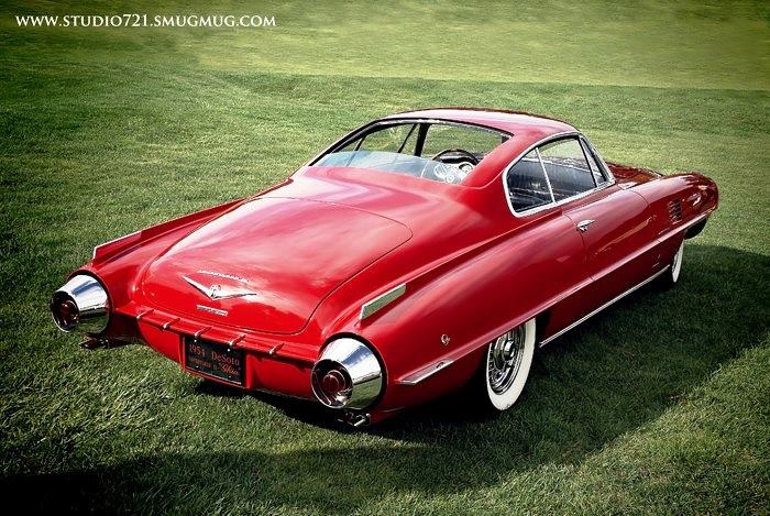 1954 DeSoto Adventurer II concept by Ghia--very high styling for the time period.