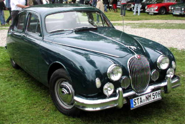 1955 MHV Jaguar 2.4 Litre with new grille