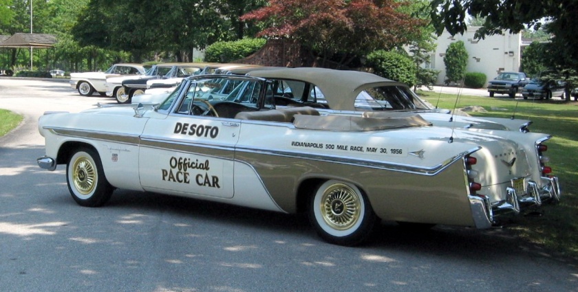 1956 DeSoto Adventurer, the Official Pace Car of that year's Indianapolis 500