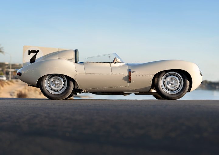 1956 Jaguar DType Side