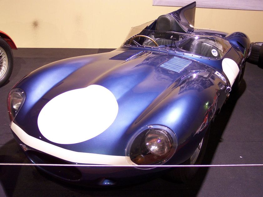 1956 Jaguar XKD 606 winner of Le Mans 24 Hours 1957