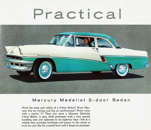 1956 Mercury Medalist ad