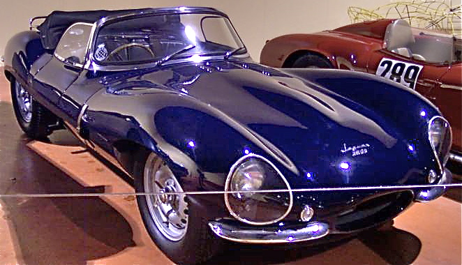 1957 Jaguar XKSS crop road equipped