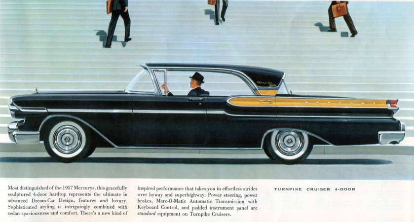 1957 Mercury Turnpike Cruiser 4 Door Hardtop