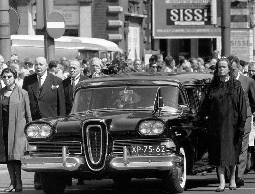 1958 Edsel Hearse in the Netherlands