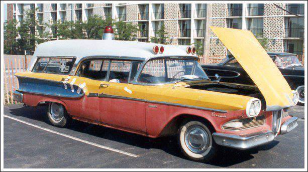 1958 Edsel Memphisian Ambulance