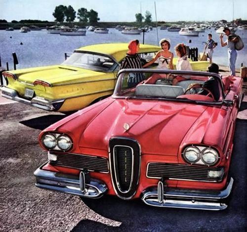 1958 Edsel Red Cv ad