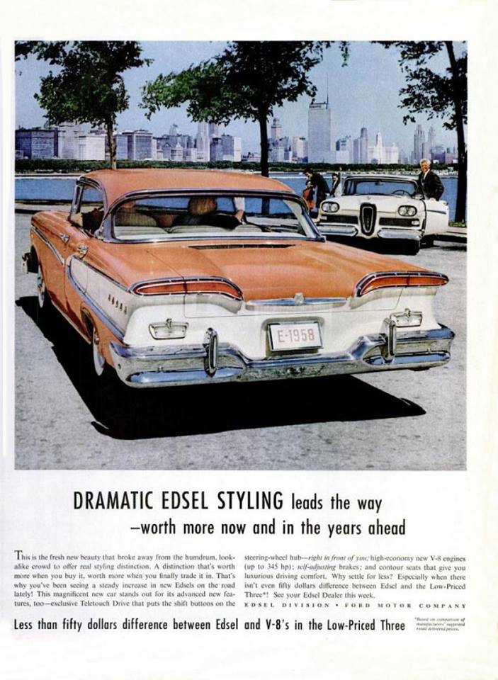 1958 Edsel V8