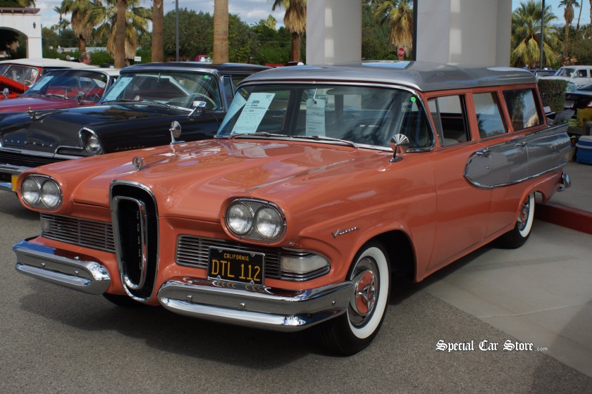 1958 Ford Edsel Station Wagon, McCormicks Palm Springs Auction 53
