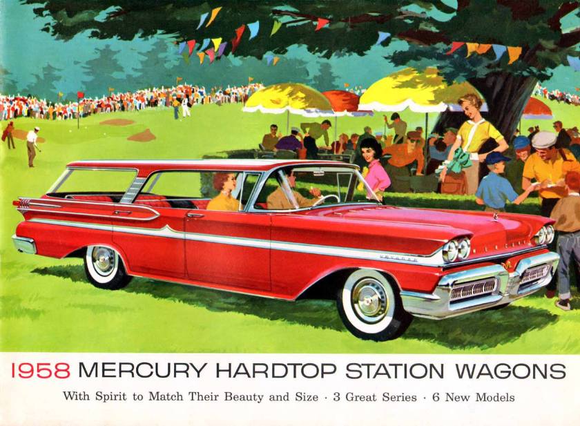 1958 Mercury Station Wagons Brochure