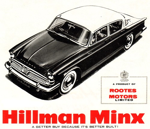 1959 hillman minx iiia