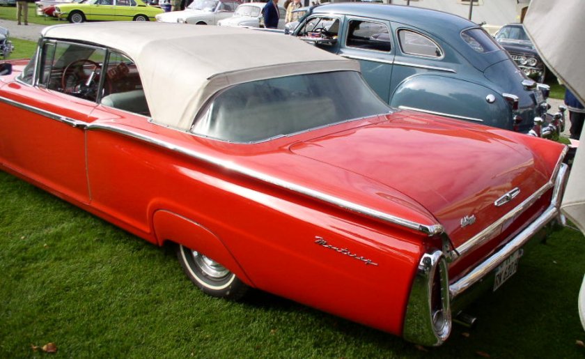 1960 Mercury Monterey convertible rear