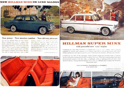 1966 hillman minx VI