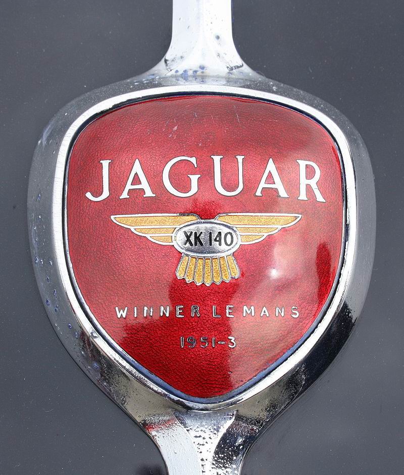1974 1951 Emblem Jaguar XK 140