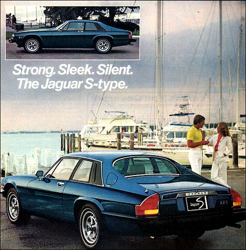 1978 jaguar xjs rear blue