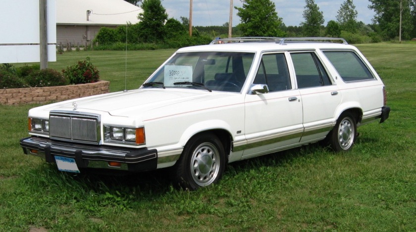 1982 Mercury Cougar GS wagon (Ford Mustang wheels)