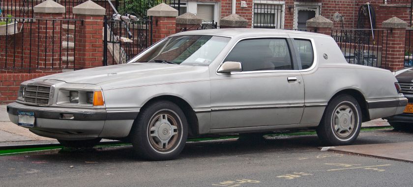 1986 Mercury Cougar pre-facelift