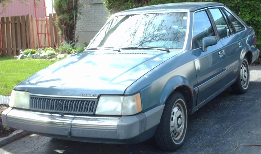 1986 Mercury Lynx 5-door hatchback