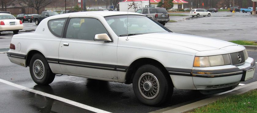1987-88 Mercury Cougar photographed in USA.