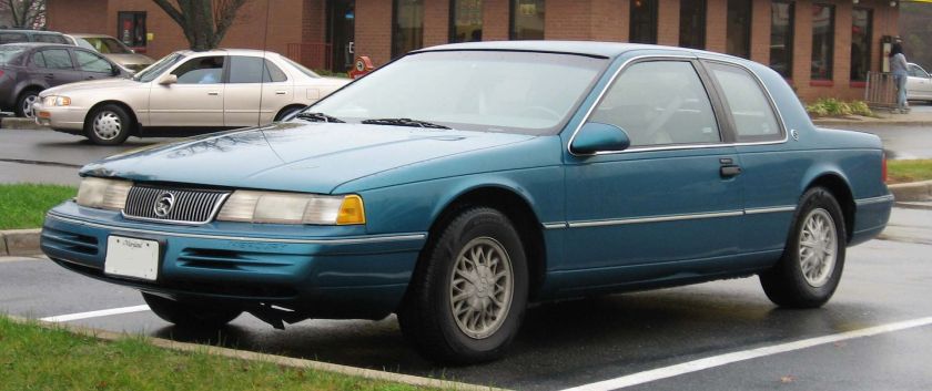 1991–93 Mercury Cougar