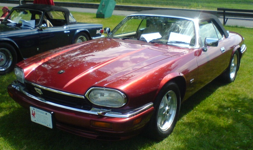 1995 Jaguar XJS photographed in Ottawa, Ontario, Canada at the 2010 Ottawa British Auto Show.