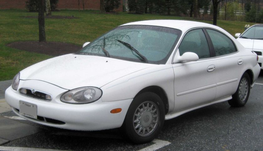 1996-1997 Mercury Sable photographed in College Park, Maryland, USA.