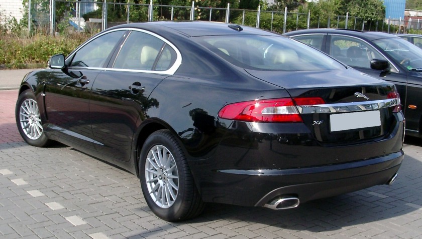 2008 Jaguar XF rear