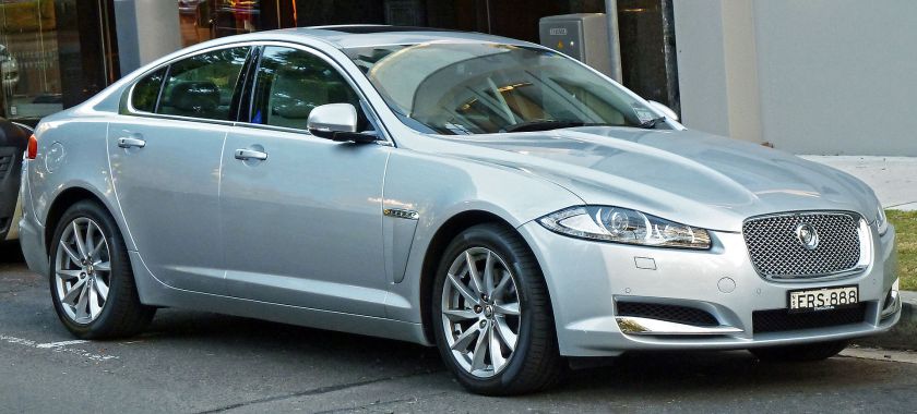 2011 Jaguar XF sedan facelifted