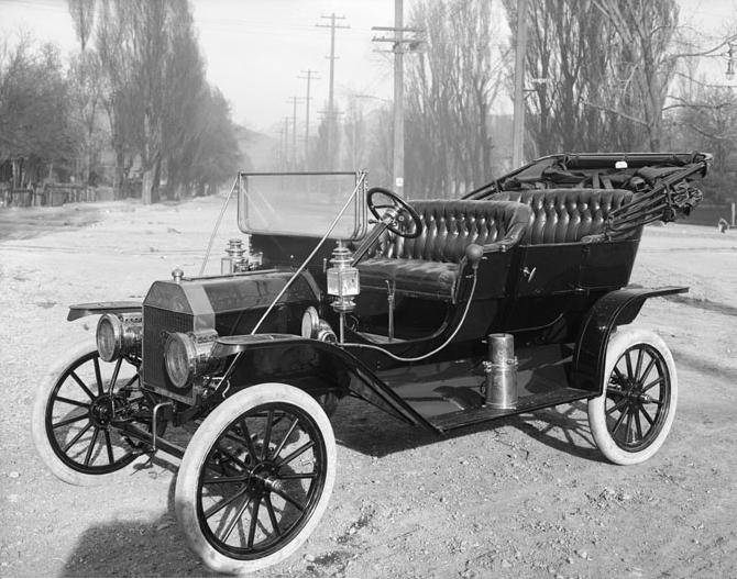1910 Ford Model T, photographed in Salt Lake City