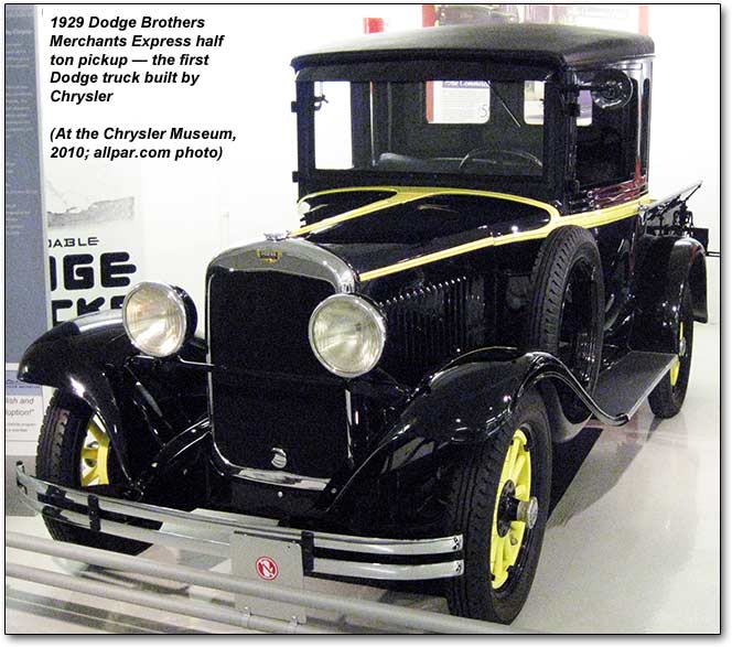 1929-dodge-brothers 0,5 T pick-up truck
