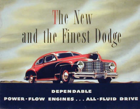 1942 Dodge sedan 4dr