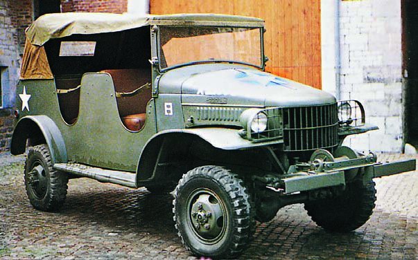 1943 Dodge Т215 WC24, 4x4