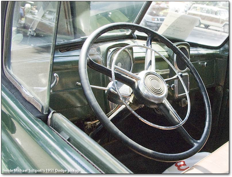 1951 Dodge Pickup truck dashboard