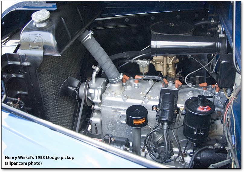 1953 Dodge Pickup-engine