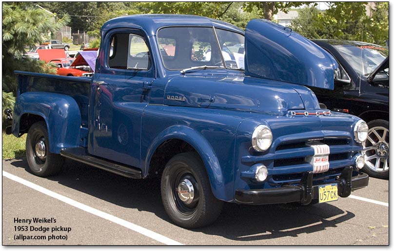 1953 Dodge Pickup Truck Blue