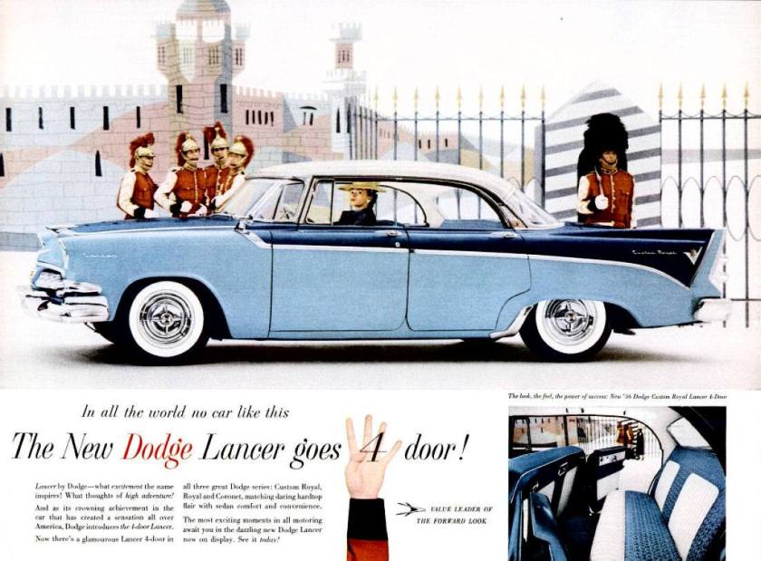 1956 Dodge Lancer 4 d